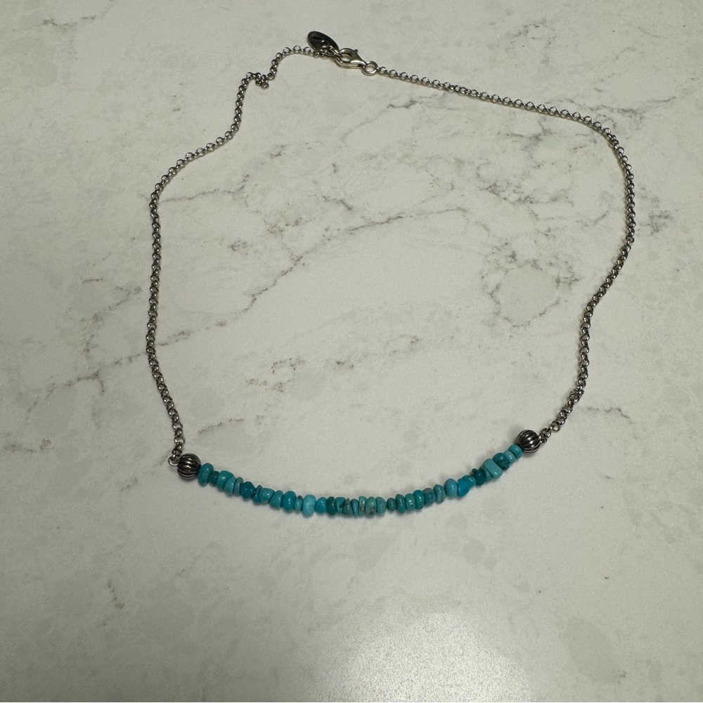 American West with Jennifer Nettles, Turquoise Bead Necklace